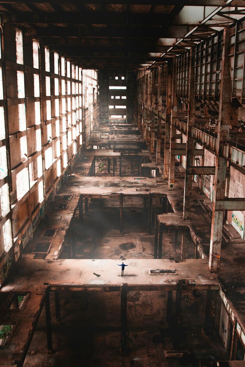 Vacant factory